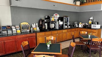 Free daily continental breakfast