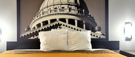 Desk, iron/ironing board, free cribs/infant beds, rollaway beds