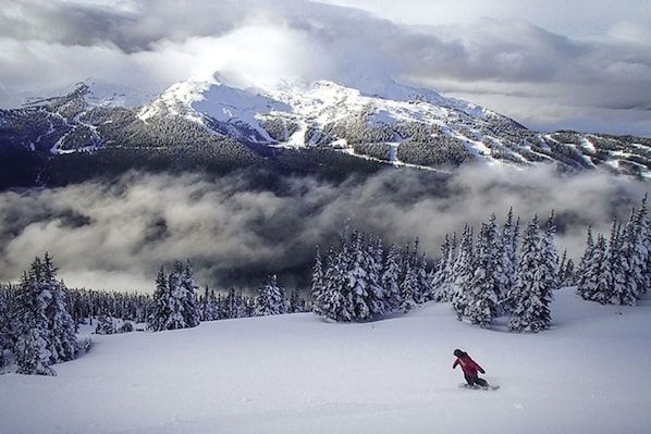 Skiing