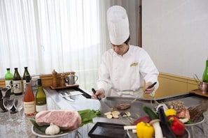 Breakfast, lunch and dinner served  - Hotel J's Nichinan Resort (Nichinan)