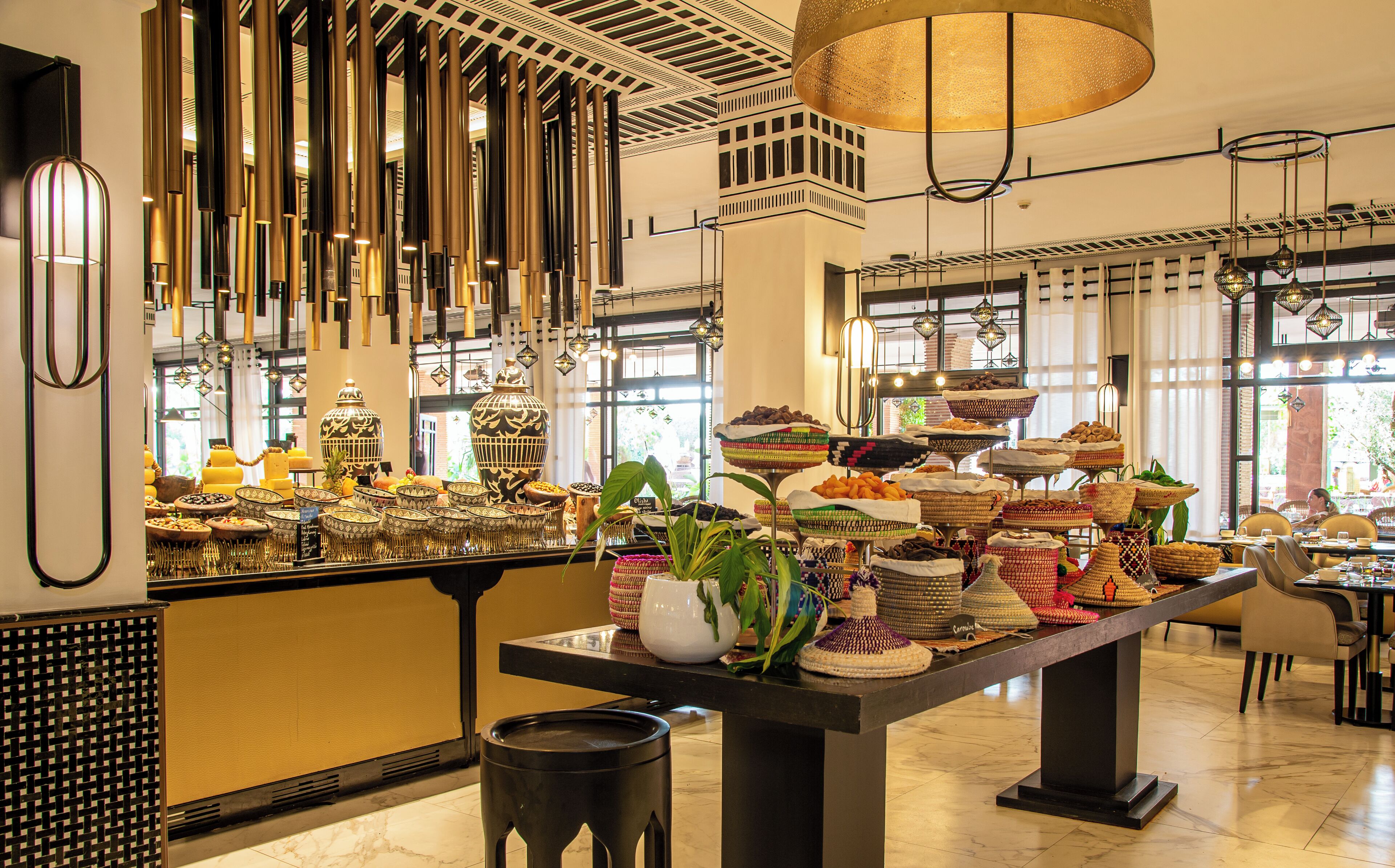 5 restaurants, breakfast, lunch, dinner served; moroccan cuisine