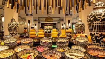 Daily buffet breakfast for a fee