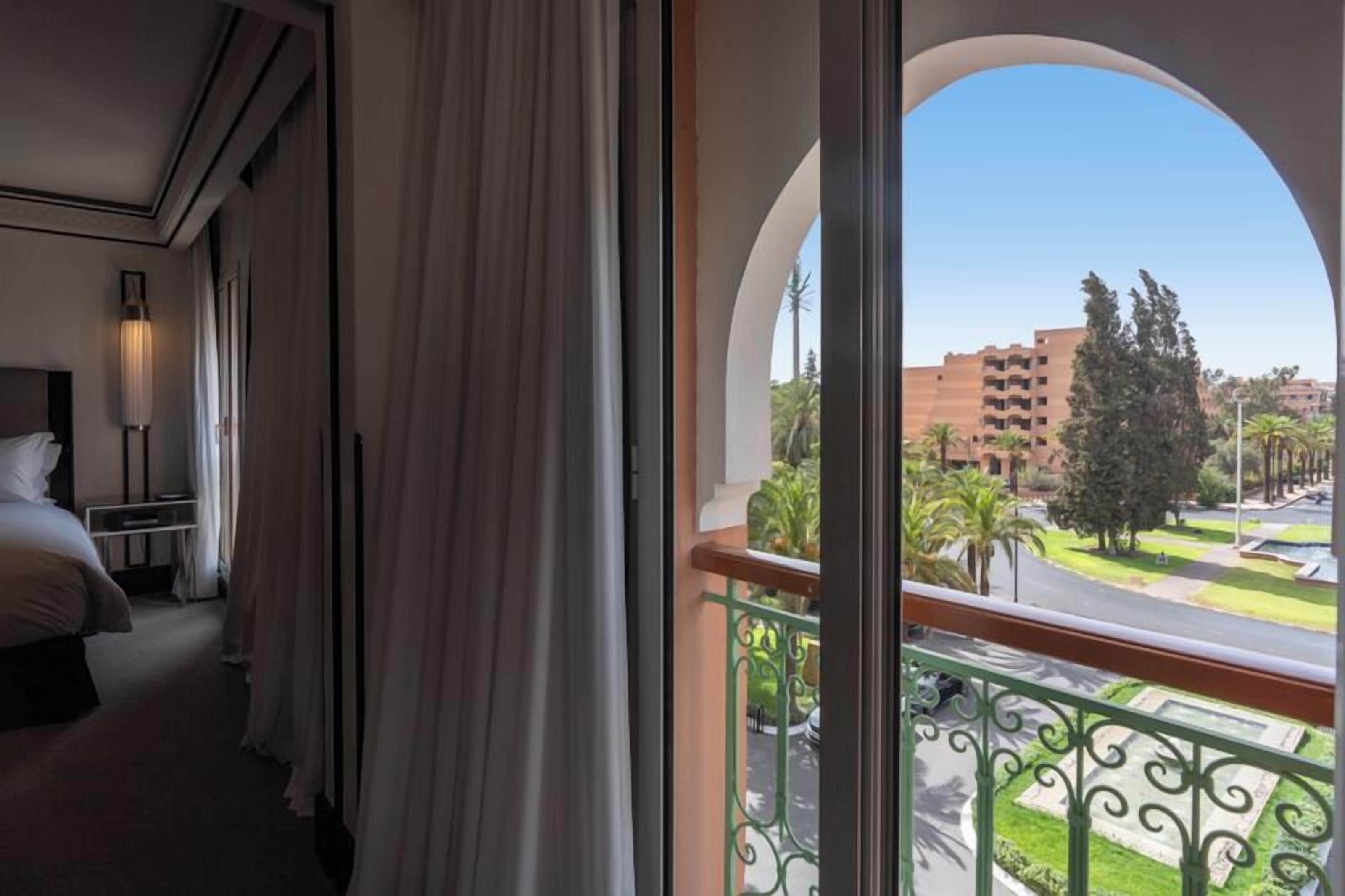 junior suite, 1 king bed (hivernage view) | view from room