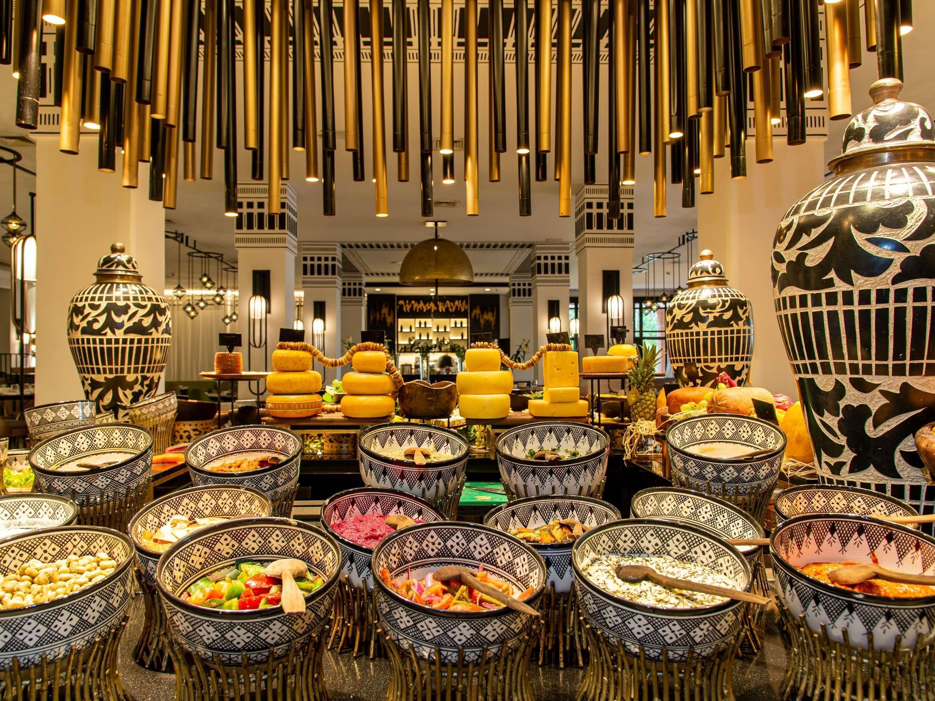 5 restaurants, breakfast, lunch, dinner served; Moroccan cuisine 