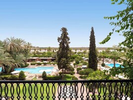 Suite, 1 letto king, balcone, vista piscina (Prestige Agdal or Atlas view) | Vista dalla camera