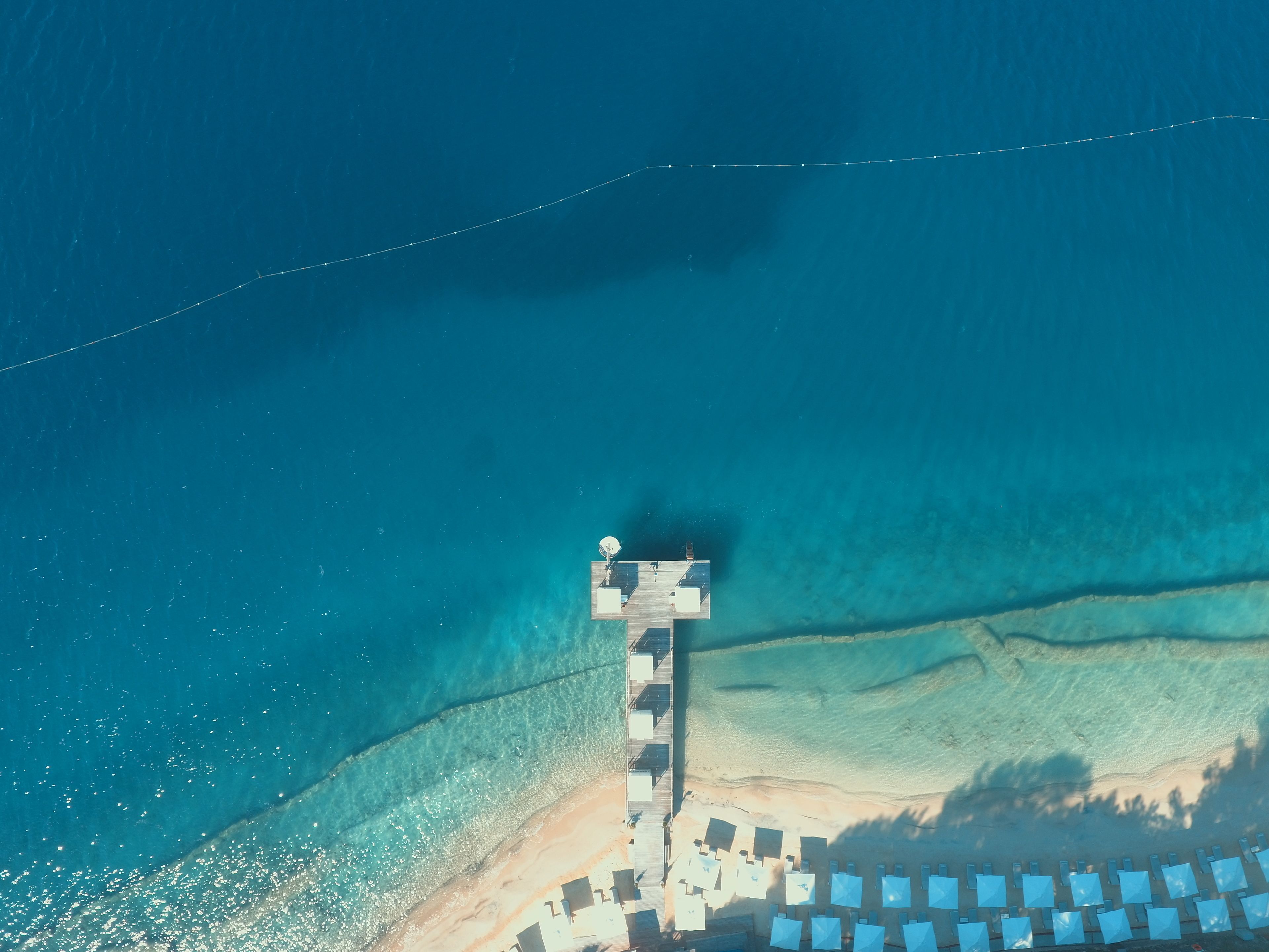 private beach nearby, white sand, free beach shuttle, sun-loungers