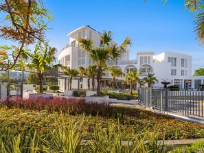 Façade de l’hébergement