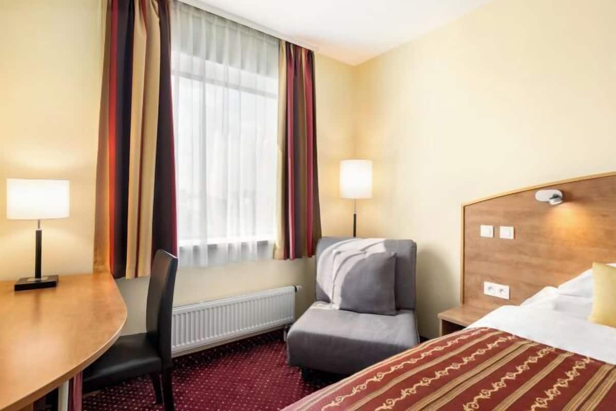 In-room safe, blackout curtains, soundproofing, iron/ironing board