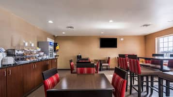 Free buffet breakfast