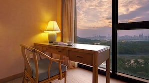 Superior Room 2 Twin Beds, River View | Premium bedding, minibar, in-room safe, desk