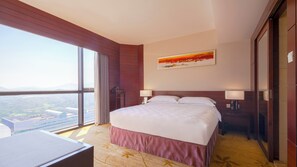 Executive Deluxe Suite | Premium bedding, in-room safe, desk, blackout drapes - Felicity Hotel Shenzhen (Shenzhen)