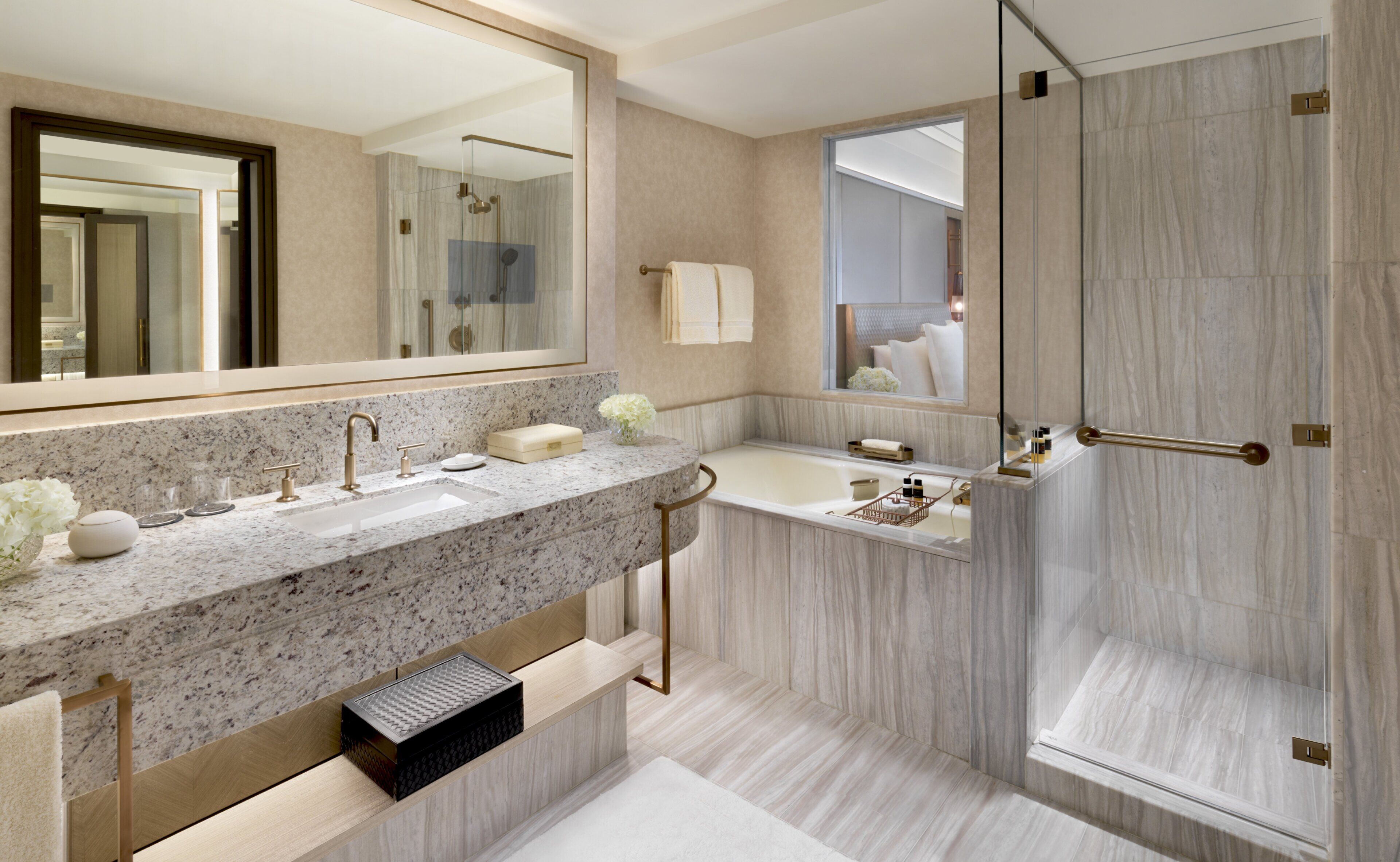 egyptian cotton sheets, premium bedding, pillow-top beds, minibar