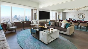 Presidential Suite, 1 Bedroom | Living area