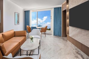 Deluxe-Zimmer, 1 King-Bett | Wohnbereich