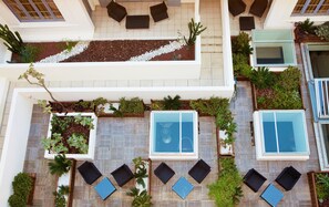 Habitación superior, balcón | Terraza o patio