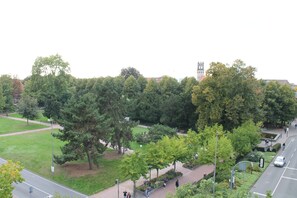 Blick von der Unterkunft