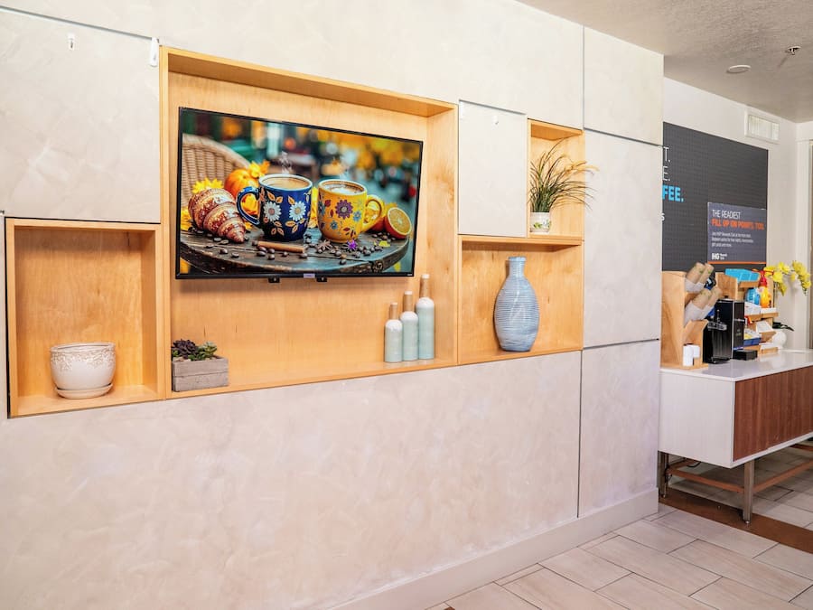 Zona de estar del vestíbulo