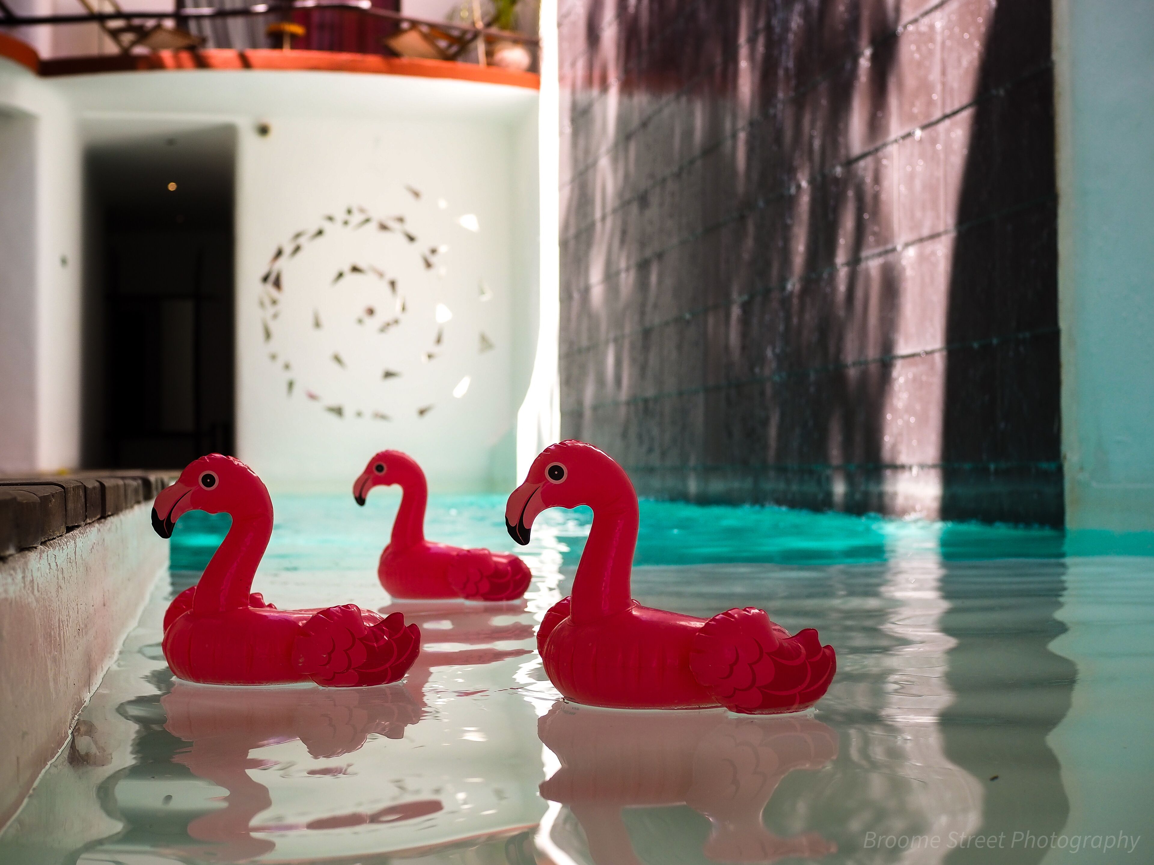 Alberca al aire libre 