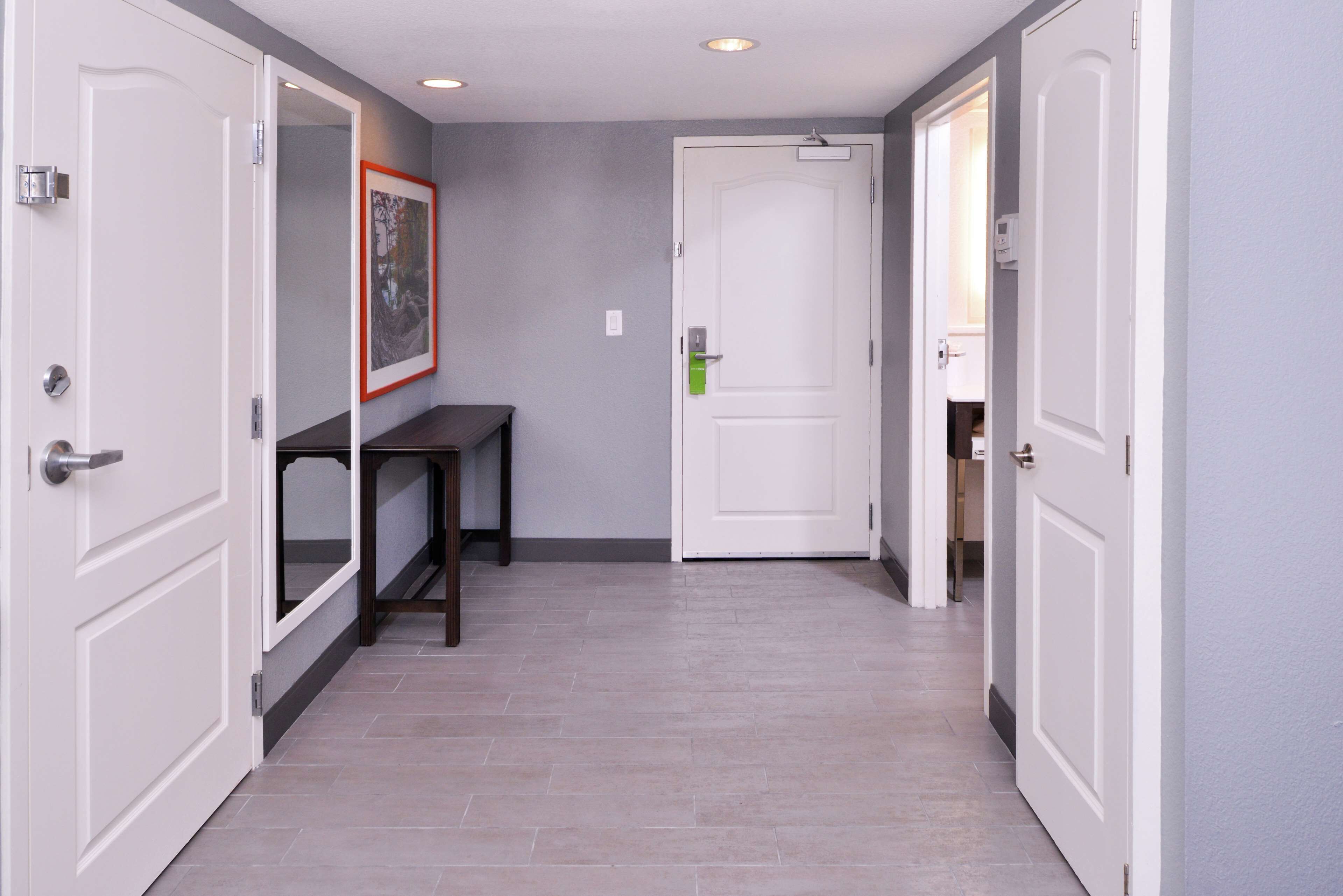 room (2 queen - studio - nonsmoking) | premium bedding, in-room safe, desk, iron/ironing board