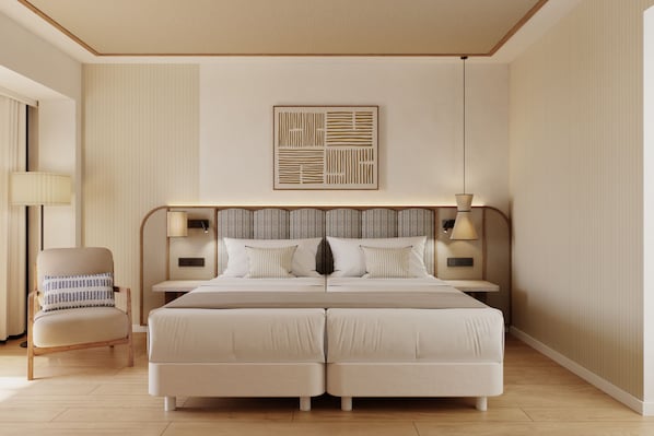 Caixa forta a l'habitació i espai de treball apte per a portàtils