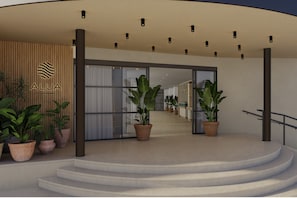 Entrada da propriedade