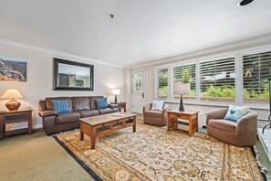 Condo, 2 Bedrooms (Gold) | Living room - Lodge Tower (Vail)