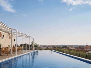 Seasonal outdoor pool