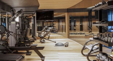 Fitness facility. Anantara Palazzo Naiadi Rome Hotel - A Leading Hotel of the World