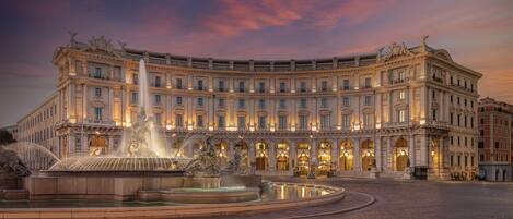 Fassade der Unterkunft