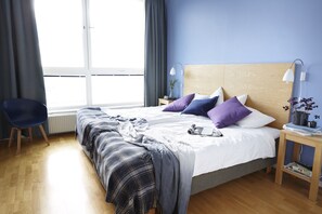 Apartamento | Escrivaninha, ferros/tábuas de passar roupa, Wi-Fi de cortesia