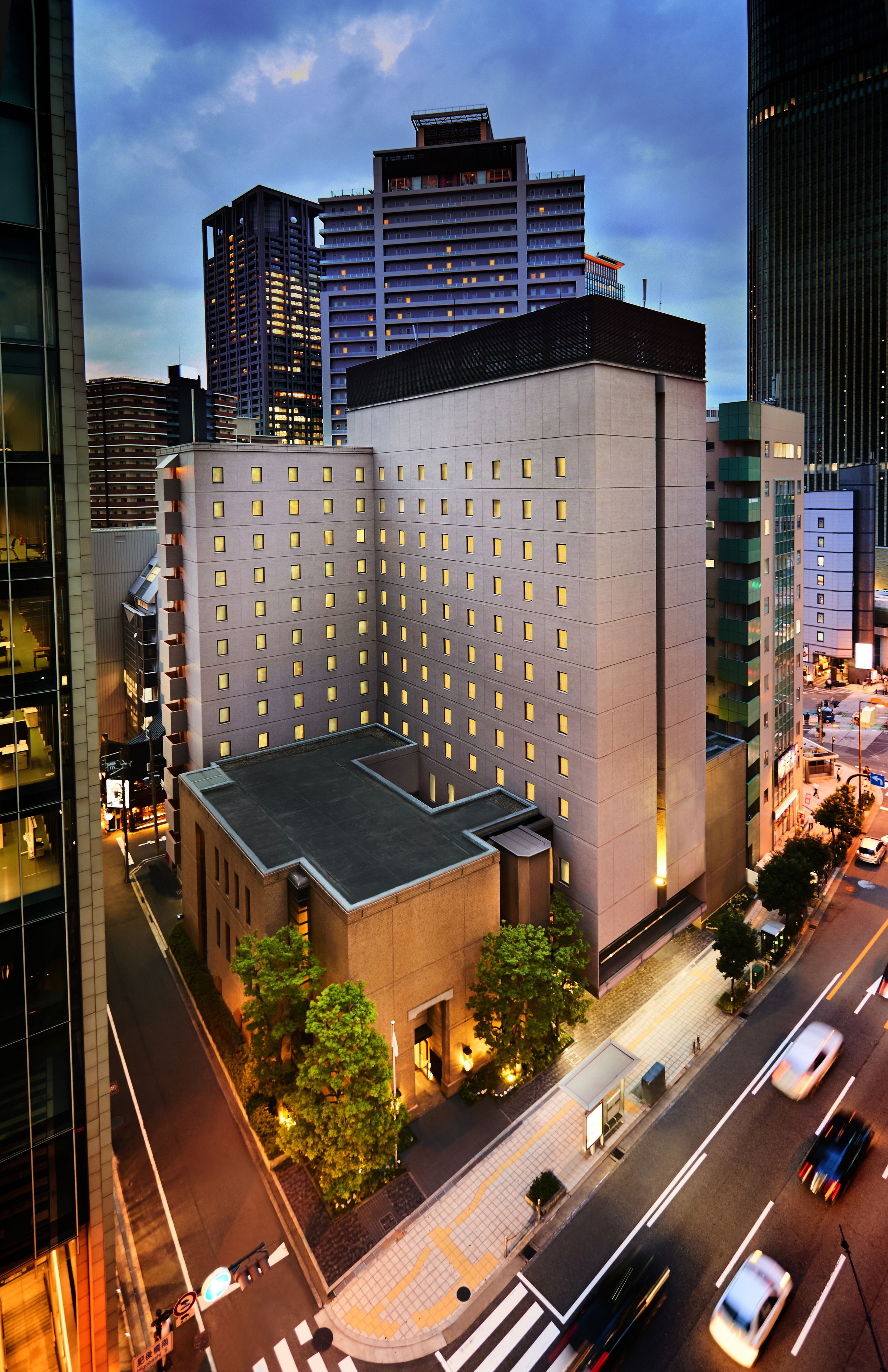 front of property – evening/night