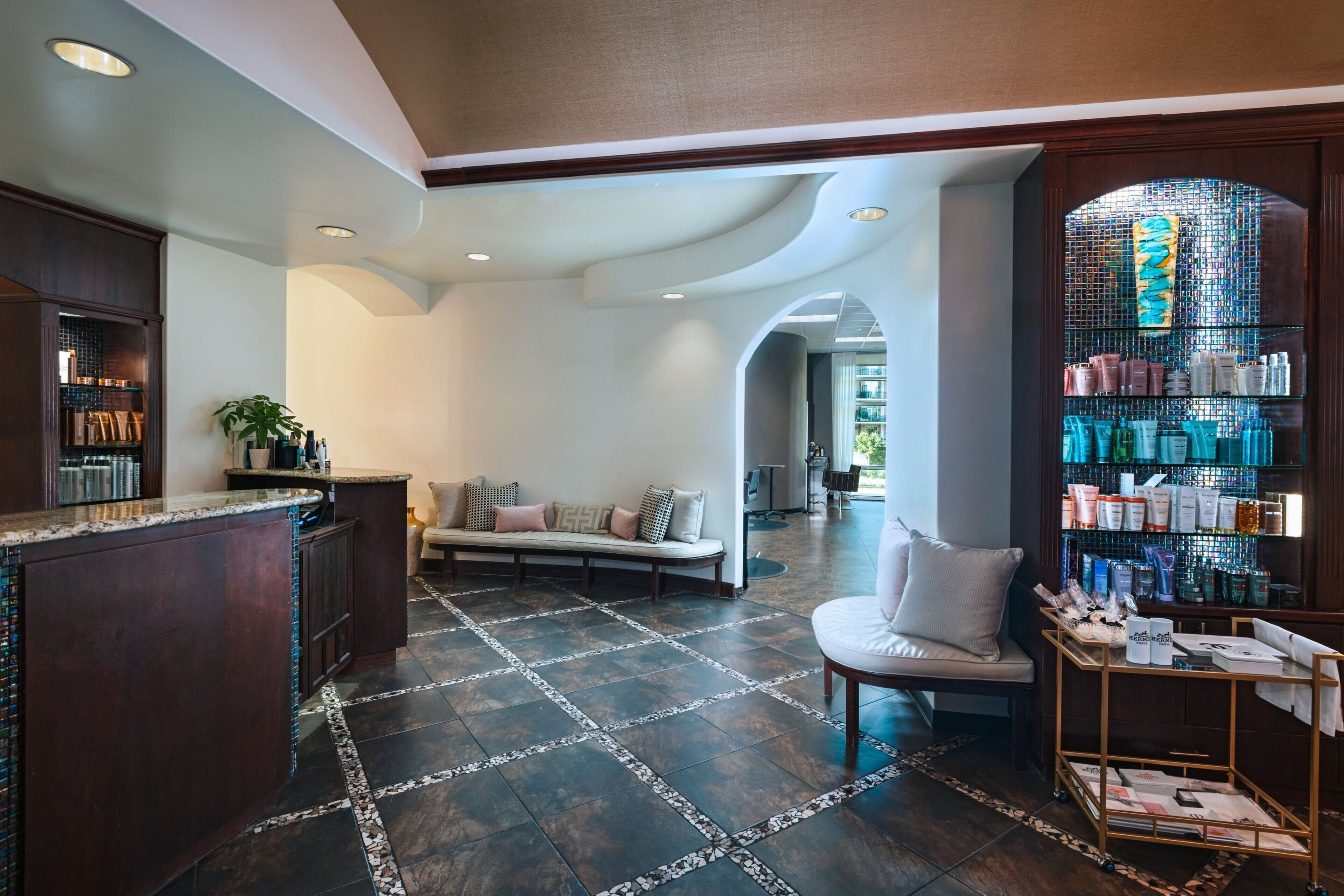 deep-tissue massages, body scrubs, facials, 2 treatment rooms