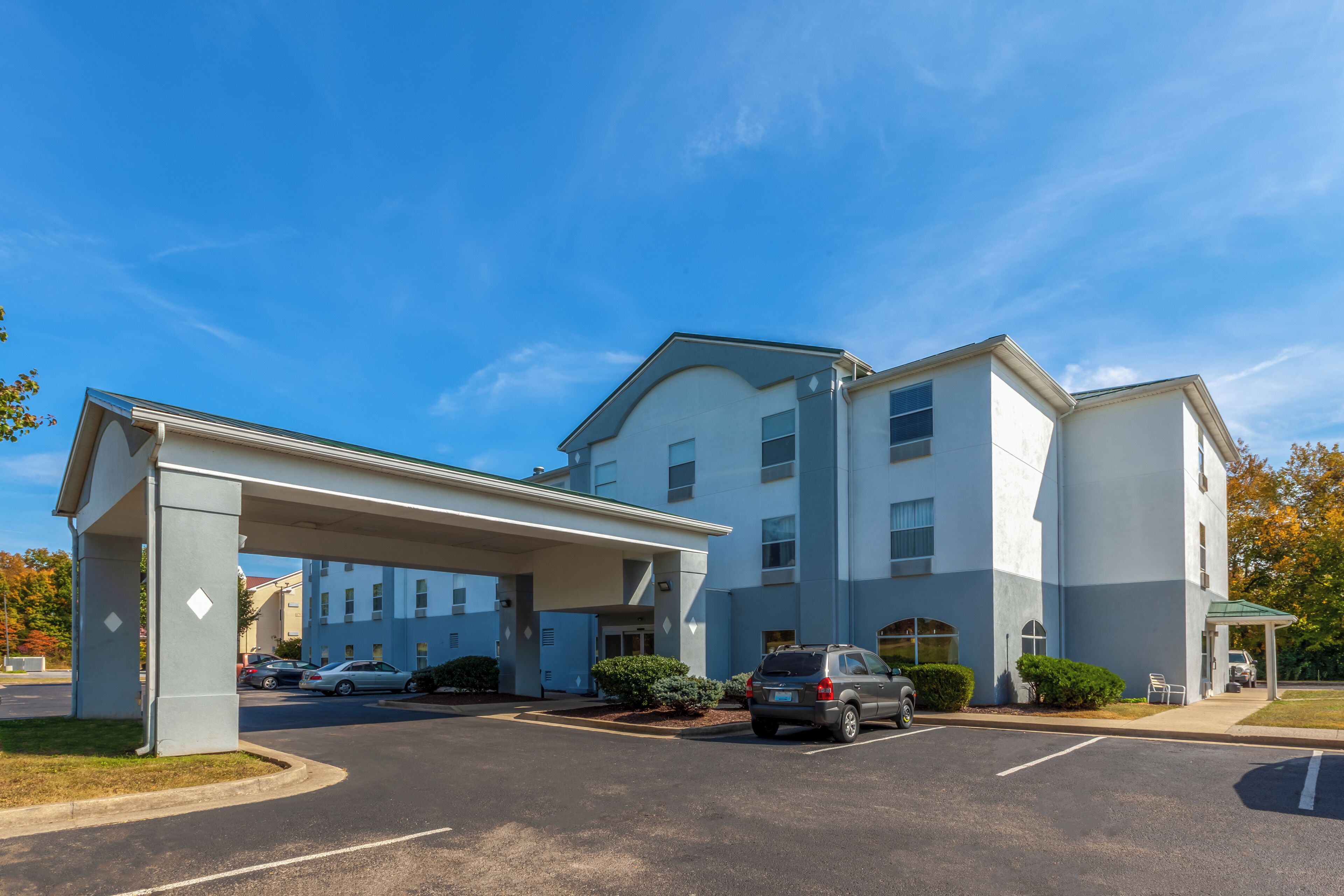 Fassade der Unterkunft