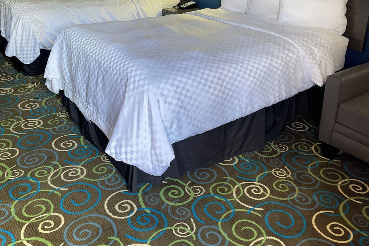 Desk, iron/ironing board, free WiFi, bed sheets