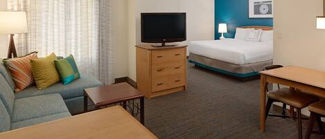 Suite, 1 Bedroom, Non Smoking | 1 bedroom, hypo-allergenic bedding, desk, blackout drapes