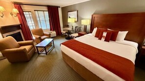 Room, 1 King Bed, Non Smoking, Fireplace | Premium bedding, in-room safe, iron/ironing board, rollaway beds - Brasstown Valley Resort & Spa (Young Harris)