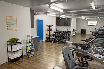 Fitness center at Oasis at Gold Spike