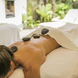Sauna, hot tub, body treatments, facials, massage/treatment rooms