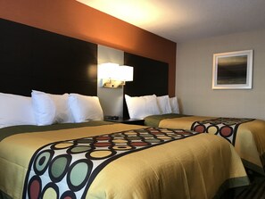 Habitación Confort, 2 camas Queen size | Sábanas de algodón egipcio, ropa de cama de alta calidad y edredón 