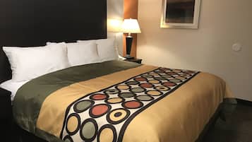 Egyptian cotton sheets, premium bedding, down duvets, pillow-top beds