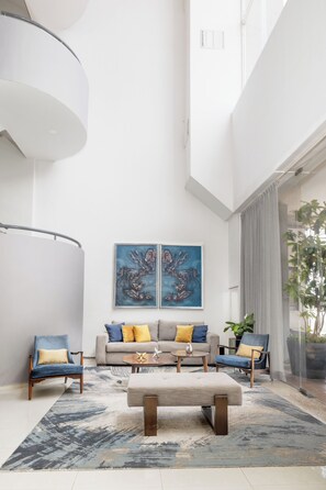 Sitzecke in der Lobby