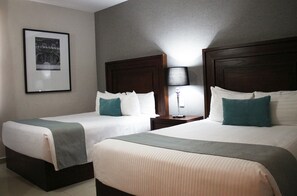 Junior Suite, 2 Double Beds (European Plan) | Minibar, in-room safe, desk, blackout drapes