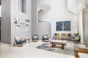 Sitzecke in der Lobby