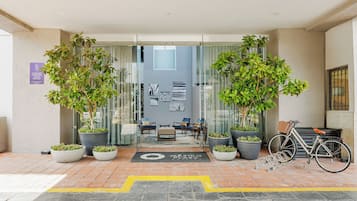 Entrada de la propiedad