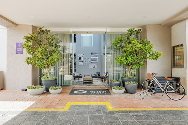 Entrée de l’hébergement