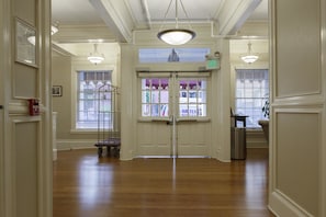 Interior entrance