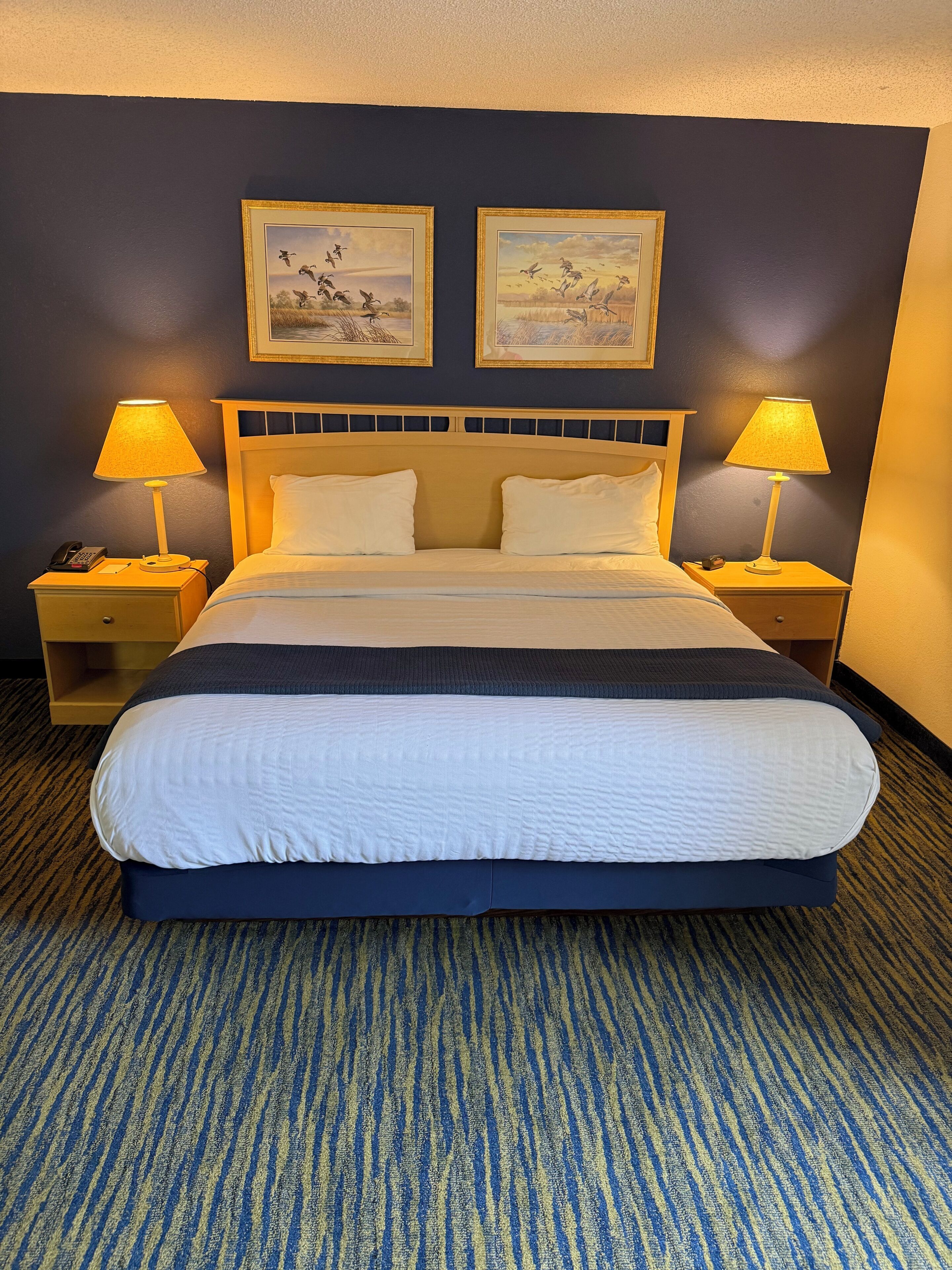 Suite estándar, 1 cama de matrimonio grande | Caja fuerte, escritorio, tabla de planchar con plancha y wifi gratis
