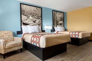 Chambre Double, 2 lits doubles | 2 chambres, fer et planche à repasser, lits bébé (gratuits)