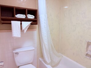 Room, 2 Queen Beds, Non Smoking | Bathroom | Free toiletries, hair dryer, towels - Express Inn & Suites Houston Katy (Katy)