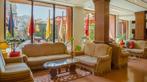 Lobby sitting area - Vaishali Hotel (Kathmandu)